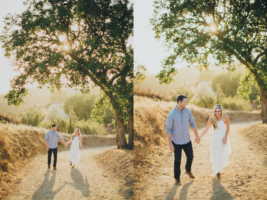 Topanga Canyon Hike Engagement // Laura Goldenberger Photography