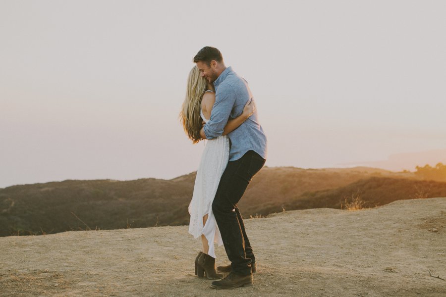 Topanga Canyon Hike Engagement // Laura Goldenberger Photography