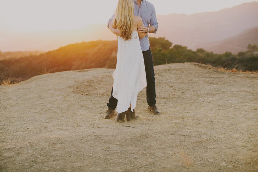 Topanga Canyon Hike Engagement // Laura Goldenberger Photography