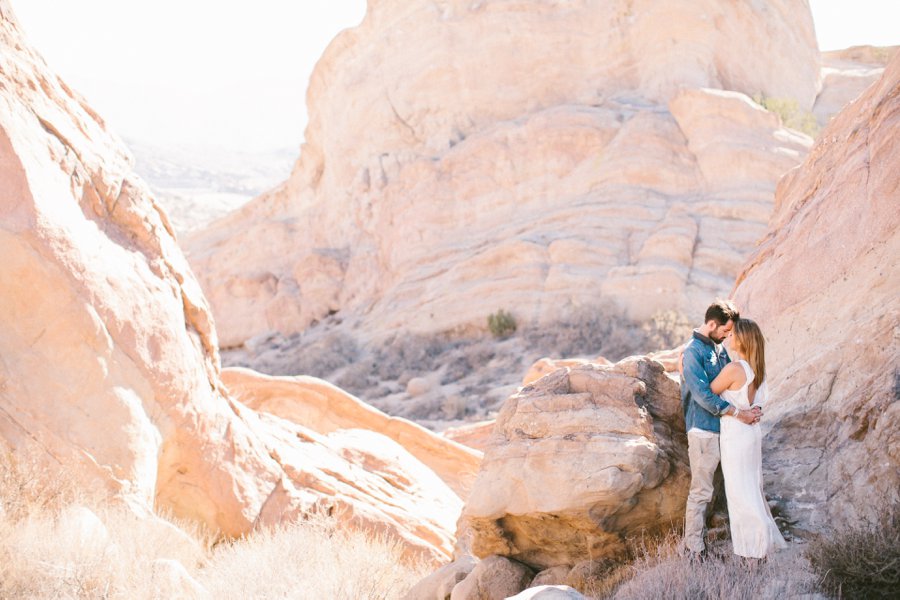 Vasquez Rock Engagement shoot // Laura Goldenberger Photography