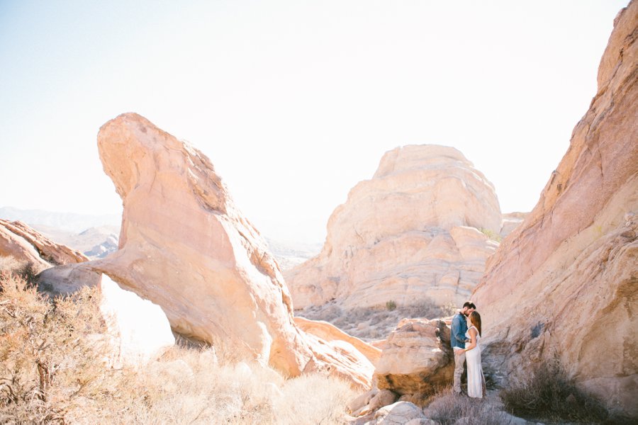 Vasquez Rock Engagement shoot // Laura Goldenberger Photography