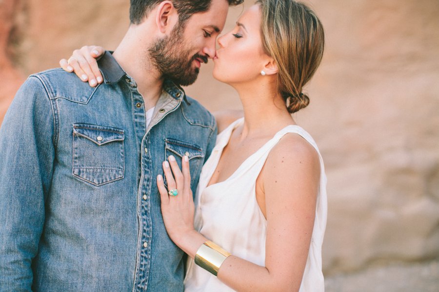 Vasquez Rock Engagement shoot // Laura Goldenberger Photography