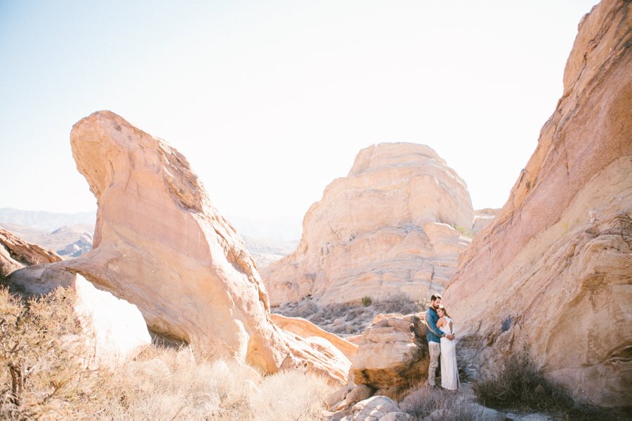 Vasquez Rock Engagement shoot // Laura Goldenberger Photography