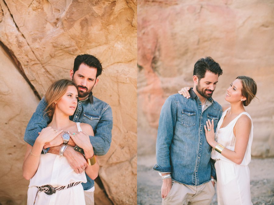 Vasquez Rock Engagement shoot // Laura Goldenberger Photography