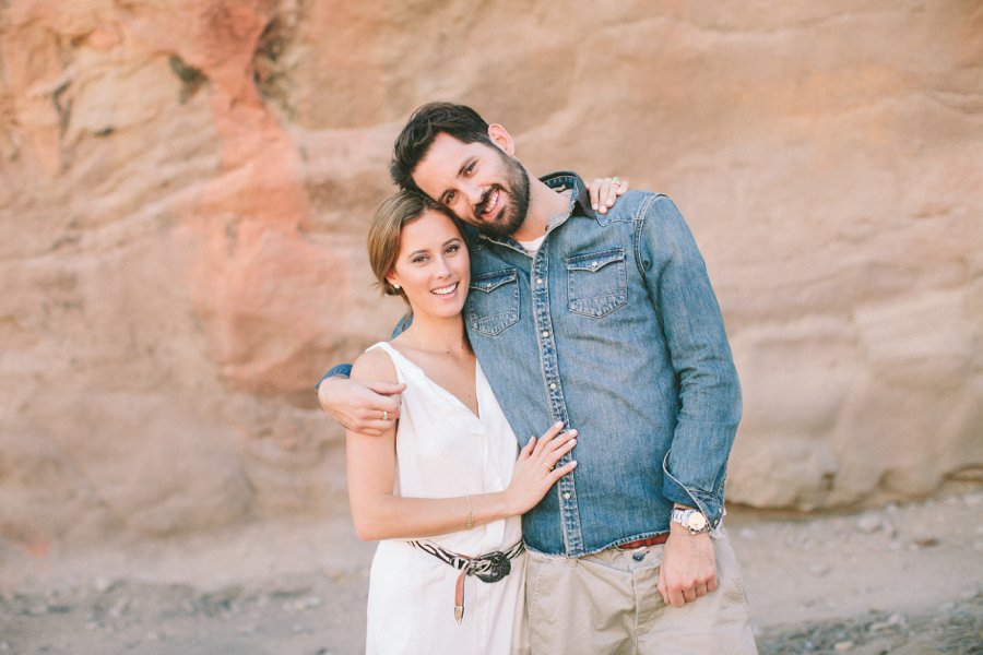 Vasquez Rock Engagement shoot // Laura Goldenberger Photography