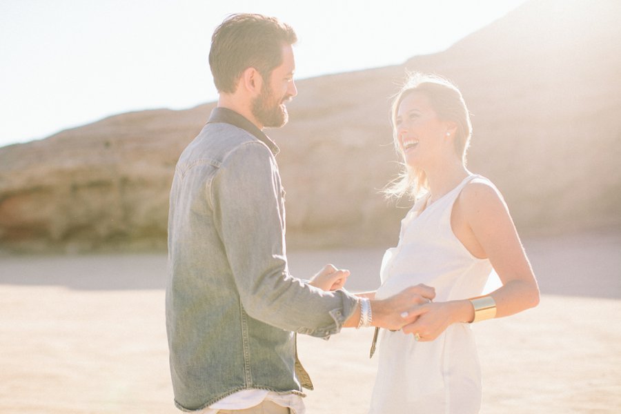 Vasquez Rock Engagement shoot // Laura Goldenberger Photography