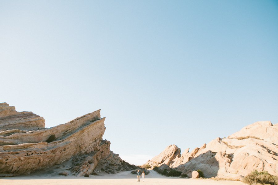 Vasquez Rock Engagement shoot // Laura Goldenberger Photography