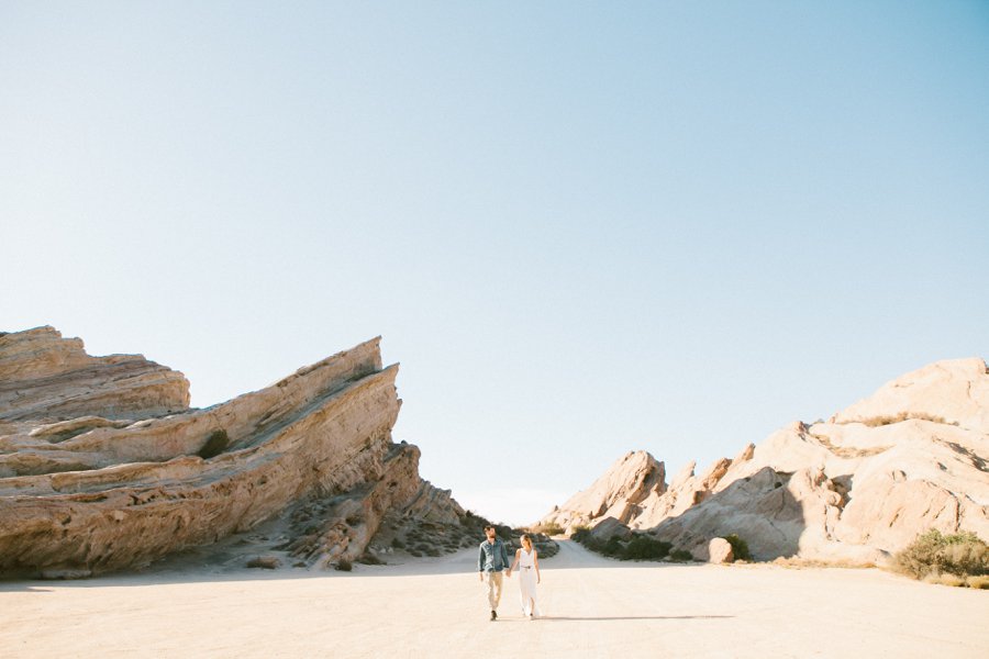 Vasquez Rock Engagement shoot // Laura Goldenberger Photography