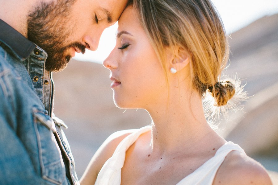 Vasquez Rock Engagement shoot // Laura Goldenberger Photography