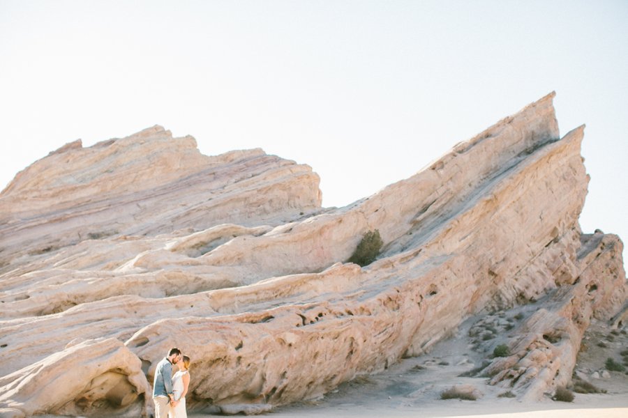 Vasquez Rock Engagement shoot // Laura Goldenberger Photography