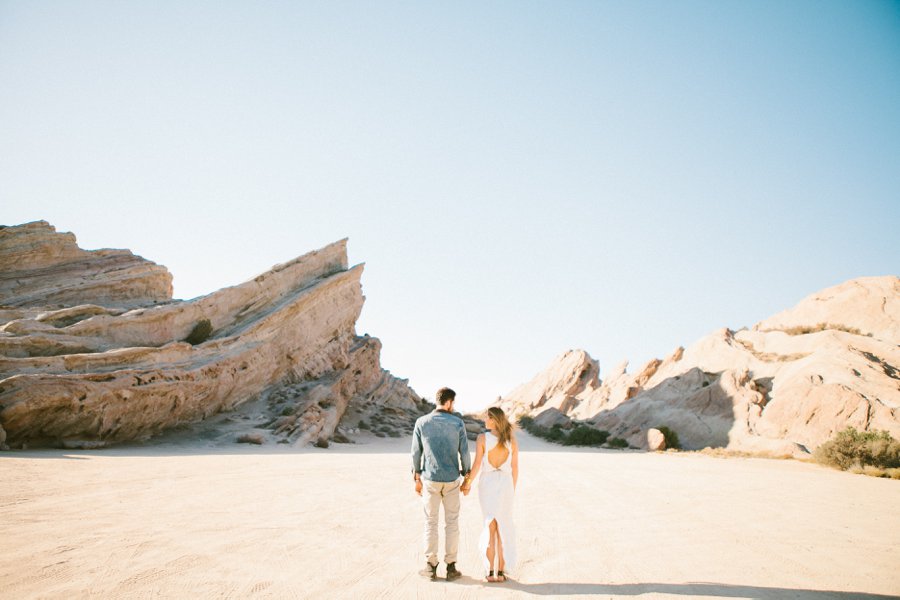 Vasquez Rock Engagement shoot // Laura Goldenberger Photography