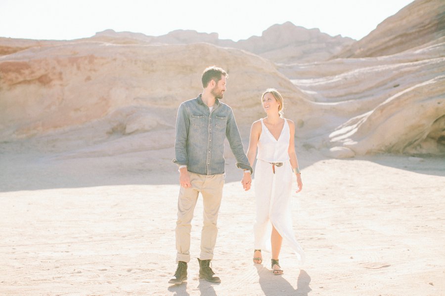 Vasquez Rock Engagement shoot // Laura Goldenberger Photography