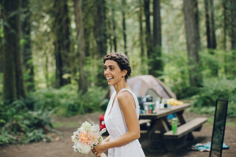Washington State Campground Wedding // Laura Goldenberger Photography